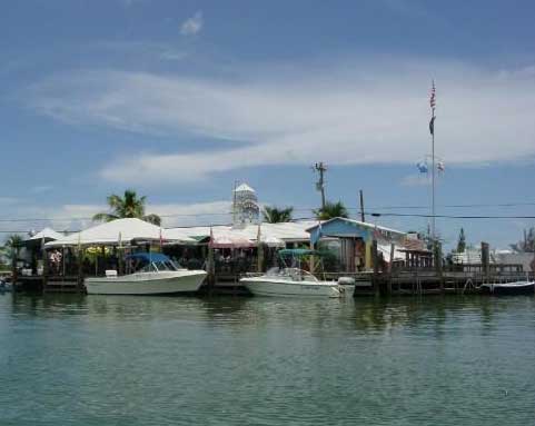 Dockside Bar in Marathon, Florida