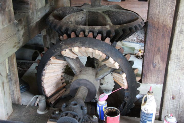 Gears of the Grist Mill near Big Mill B&B
