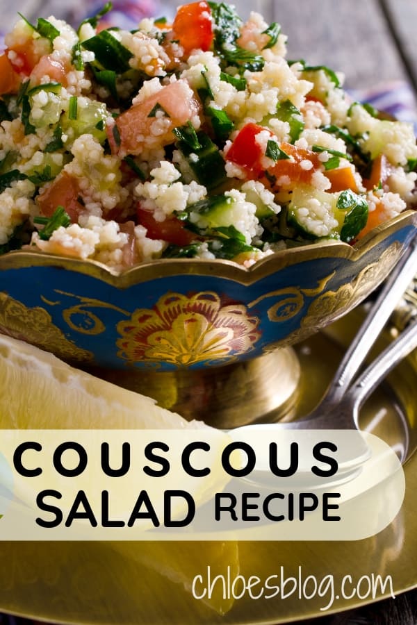 Couscous Salad Recipe - It\'s Tasty and Vegan