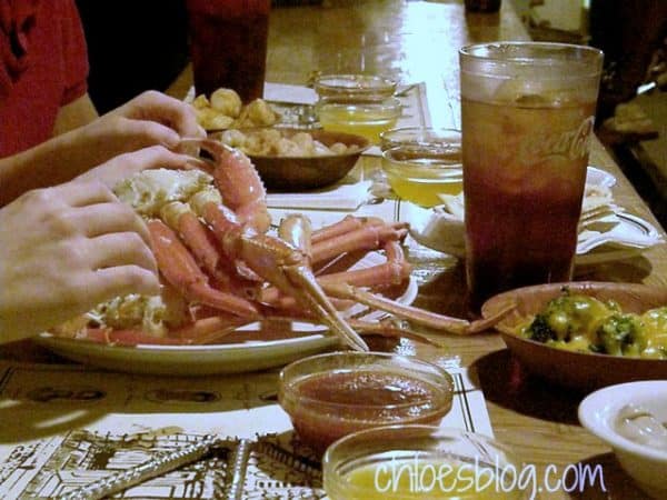photo of Alaska King Crab legs at Sunnyside Oyster Bar