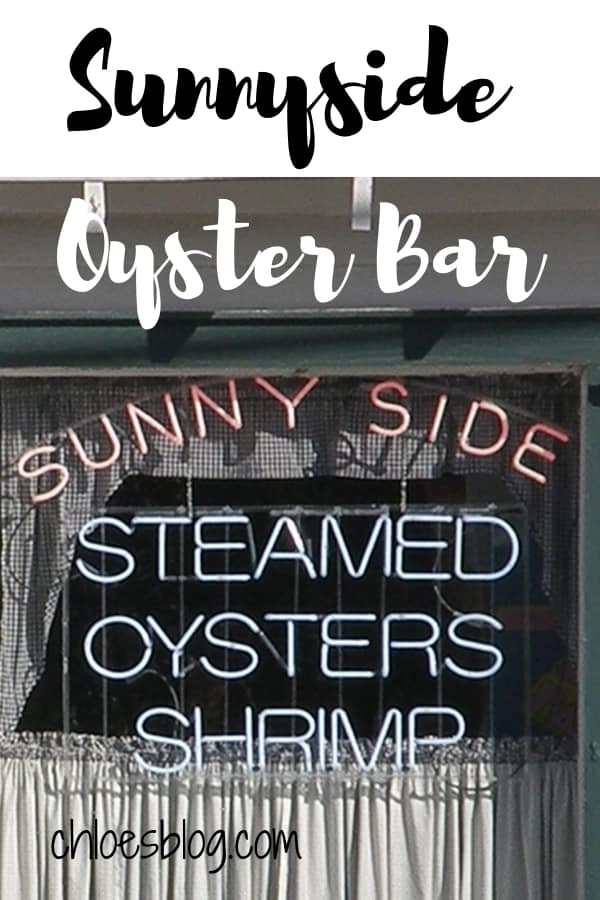 Sunnyside Oyster Bar in Eastern North Carolina