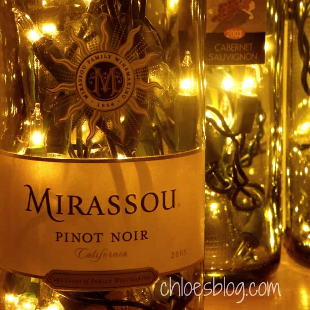 Wine Bottle Lights Photo Chloes Blog