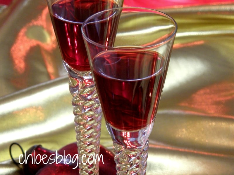 Cranberry Liqueur photo from Chloe's Blog at Big Mill BB