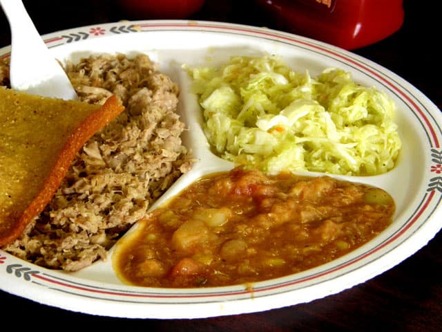 One of the best places for barbeque in Eastern North Carolina is Bunn's