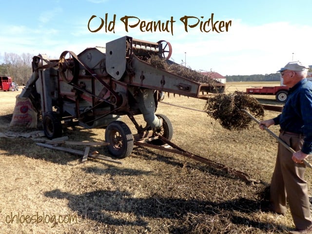 Old Peanut-Picker & hay baler | chloesblog.bigmill.com/heritage-williamston-equipment