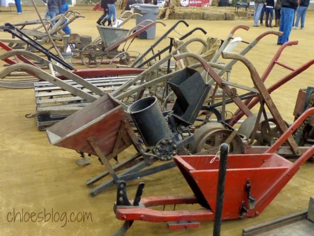 Old Farm Tools at Farm Heritage Fair Williamston NC | chloesblog.bigmill.com/heritage-williamston-equipment