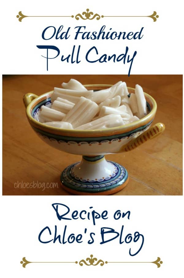 How to make old-fashioned Pull Candy like your grandmother made. Great family project and great gift! and it only has 3 ingredients.