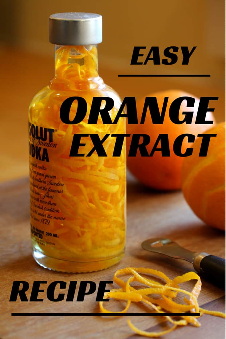 Recipe : How to Make Orange Extract