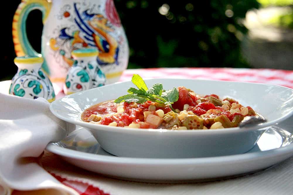 Corn, Okra and Tomatoes - a Recipe from the South