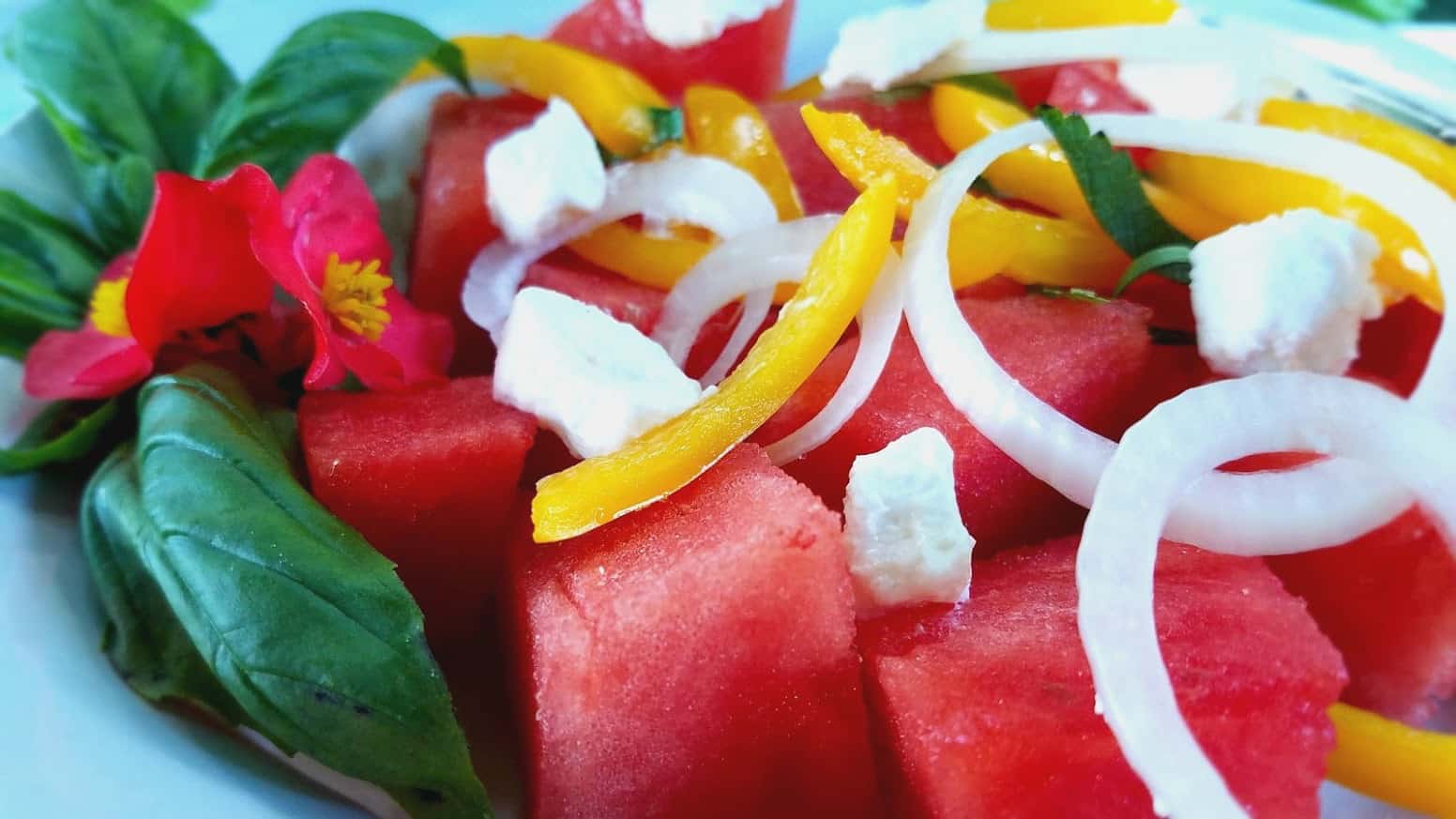 Watermelon Salad is the perfect summer treat