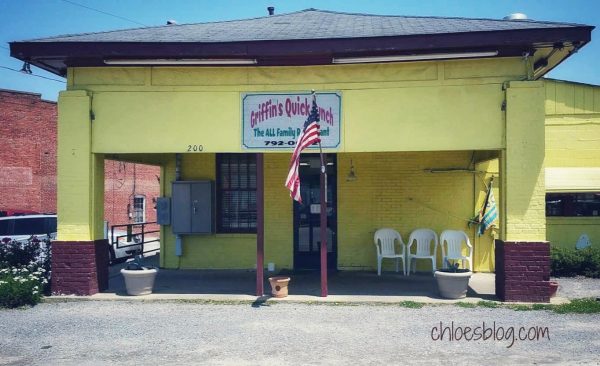 Griffin's Quick Lunch Diner - Mom and Pop diner in eastern NC is a Mom & Pop icon in Williamston. 