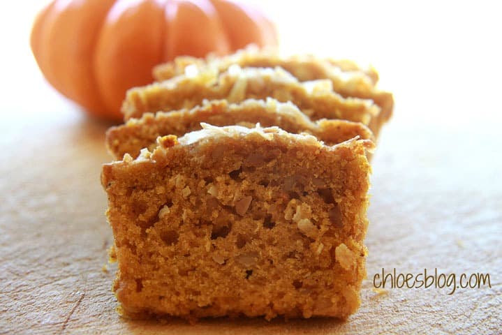 Pumpkin Bread Photo from Innkeeper at BIg Mill B&B