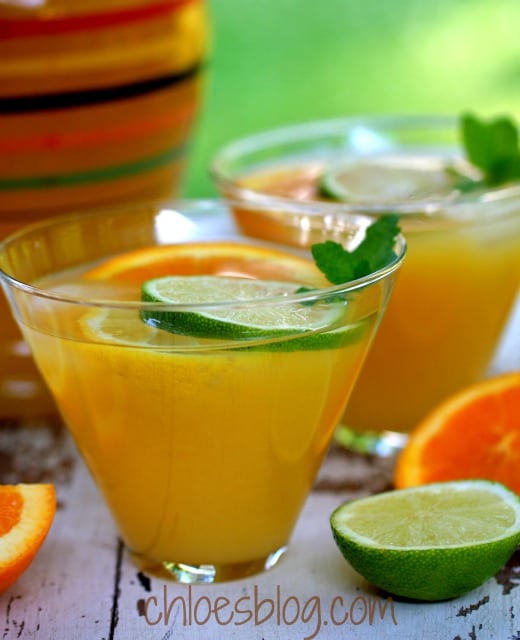 Citrus Party Punch Recipe from Bed & Breakfast cookbook