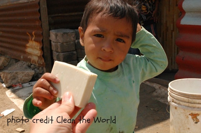 Big Mill recycles soap through Clean the World | chloesblog.bigmill.com/recycle-soap/