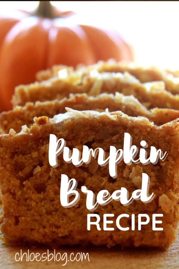 Pumpkin Bread for the Holidays