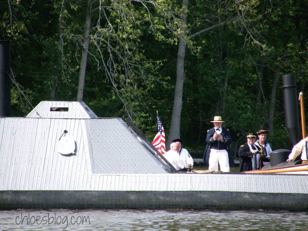 Ironclad CSS Ram Albemarle on the Roanoke River Plymouth, NC | chloesblog.com