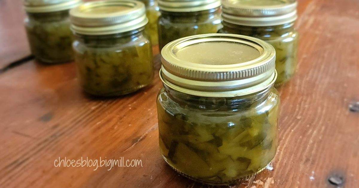 Sweet Pickle Relish Must Have to be a Southern Cook