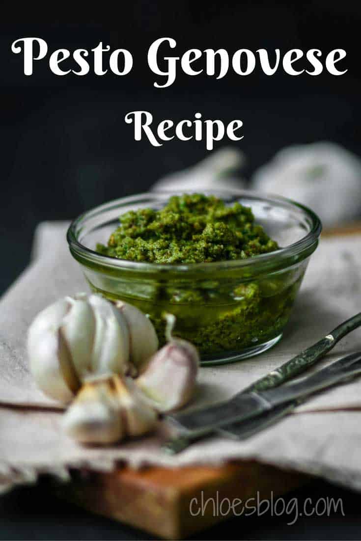 Pesto Genovese Recipe from Innkeeper at Big Mill B&B