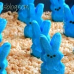 Rice Krispie Treats with Peeps recipe