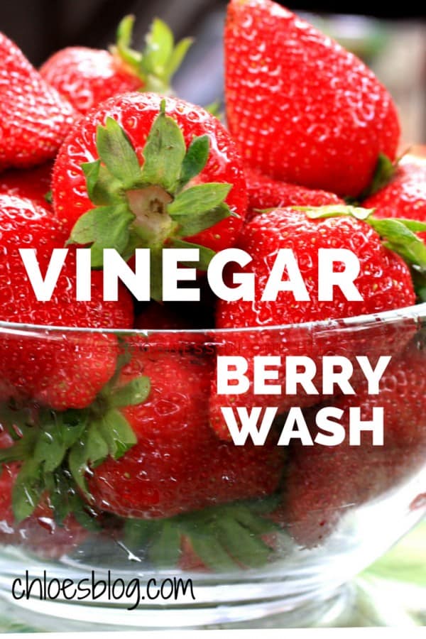 Easy Vinegar Fruit Wash (keep fresh fruit longer) - Don't Waste the Crumbs