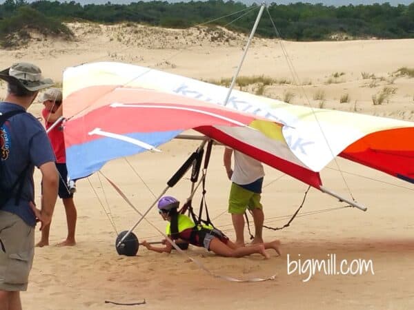 Hang Gliding lesson at Jockey's Ridge